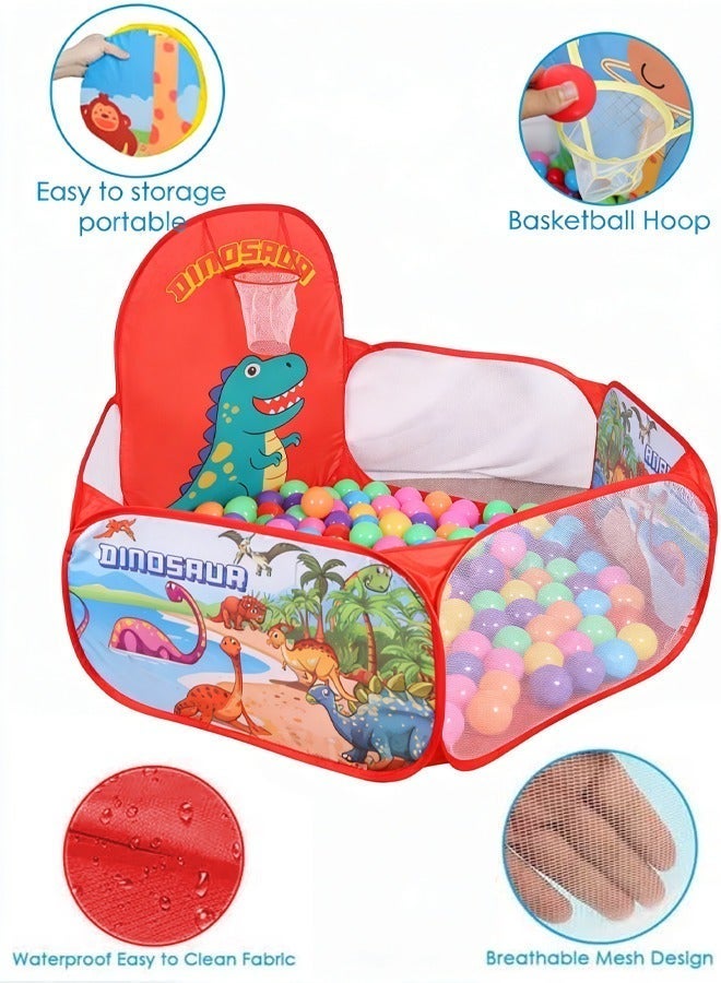 aoduoyaya Children's ball pool playhouse Foldable ball pool tents Outdoor children's tent pool Indoor and outdoor tent game house（Excluding ball） - Image 4